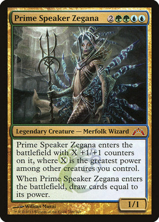 Prime Speaker Zegana [Gatecrash] | Cards and Coasters CA