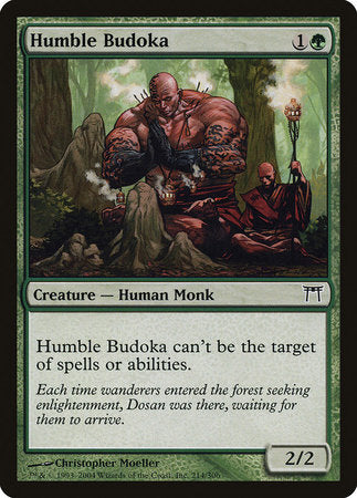 Humble Budoka [Champions of Kamigawa] | Cards and Coasters CA