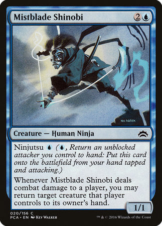 Mistblade Shinobi [Planechase Anthology] | Cards and Coasters CA