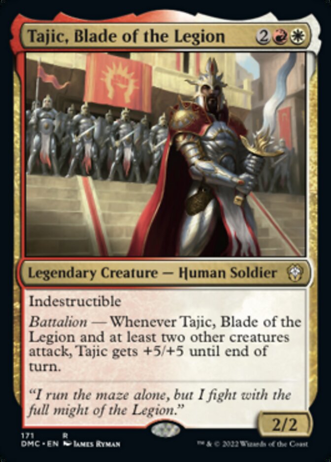 Tajic, Blade of the Legion [Dominaria United Commander] | Cards and Coasters CA