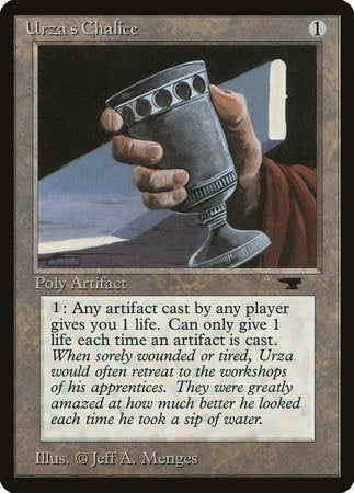 Urza's Chalice [Antiquities] | Cards and Coasters CA