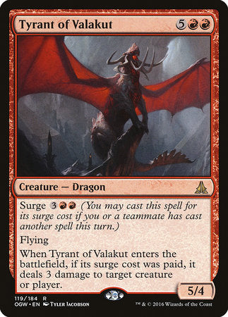 Tyrant of Valakut [Oath of the Gatewatch] | Cards and Coasters CA