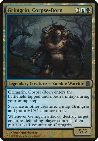 Grimgrin, Corpse-Born (Commander's Arsenal) [Commander's Arsenal Oversized] | Cards and Coasters CA