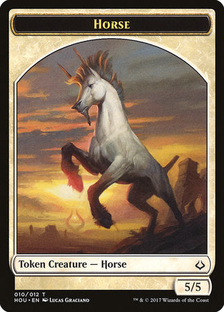 Horse Token [Hour of Devastation Tokens] | Cards and Coasters CA