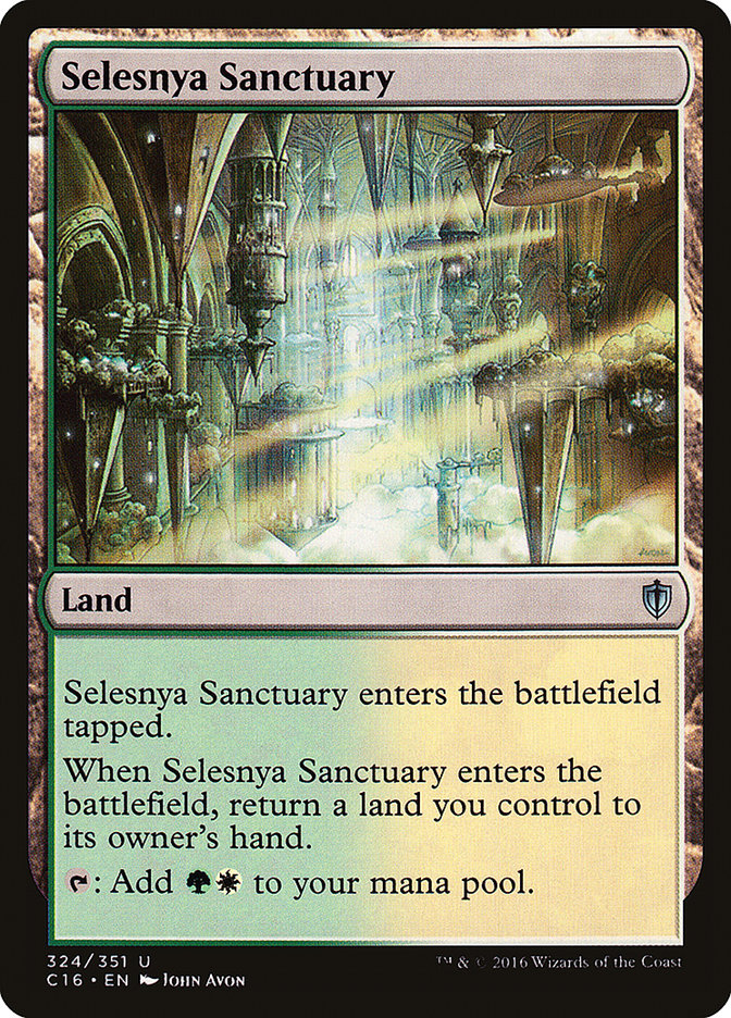 Selesnya Sanctuary [Commander 2016] | Cards and Coasters CA