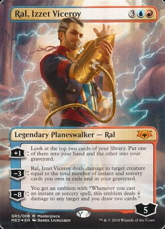 Ral, Izzet Viceroy [Mythic Edition] | Cards and Coasters CA