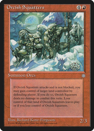 Orcish Squatters [Ice Age] | Cards and Coasters CA