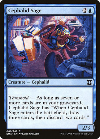 Cephalid Sage [Eternal Masters] | Cards and Coasters CA