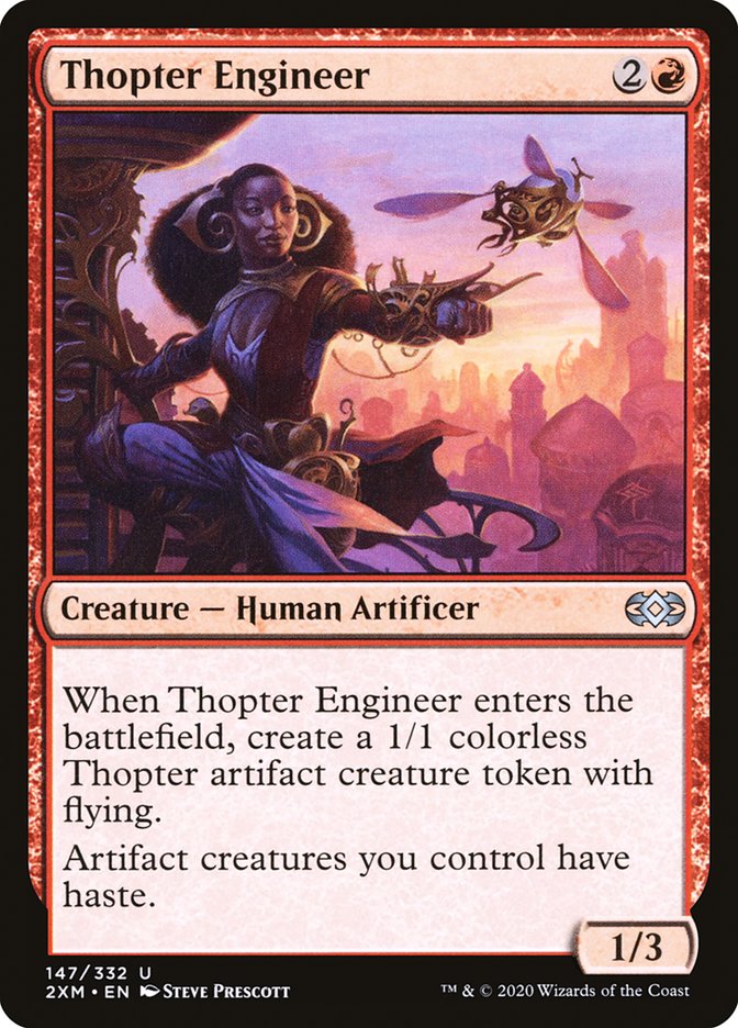Thopter Engineer [Double Masters] | Cards and Coasters CA