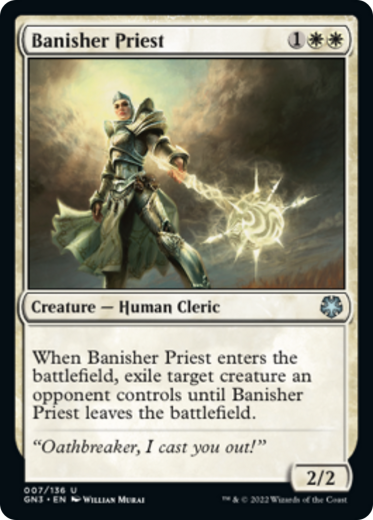 Banisher Priest [Game Night: Free-for-All] | Cards and Coasters CA
