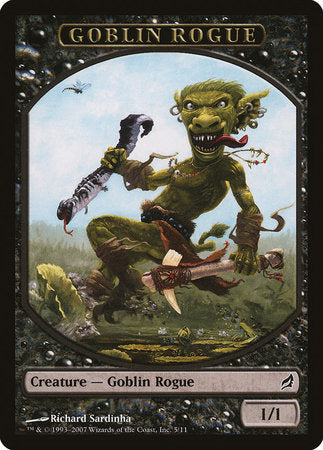 Goblin Rogue Token [Lorwyn Tokens] | Cards and Coasters CA