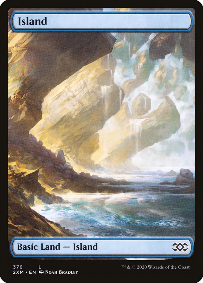 Island (376) [Double Masters] | Cards and Coasters CA