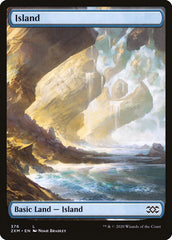 Island (376) [Double Masters] | Cards and Coasters CA