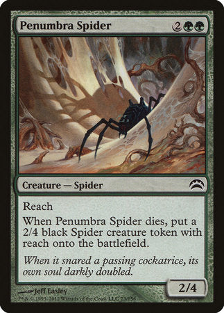 Penumbra Spider [Planechase 2012] | Cards and Coasters CA