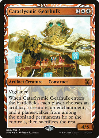 Cataclysmic Gearhulk [Kaladesh Inventions] | Cards and Coasters CA