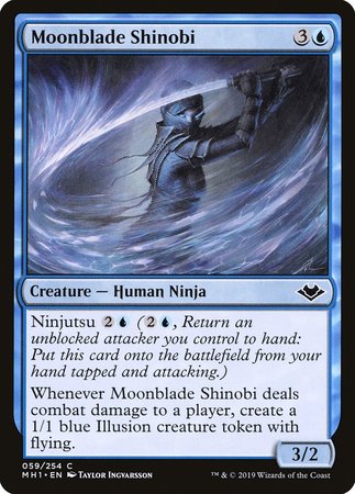 Moonblade Shinobi [Modern Horizons] | Cards and Coasters CA
