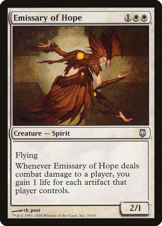 Emissary of Hope [Darksteel] | Cards and Coasters CA