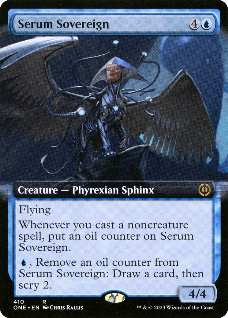 Serum Sovereign (Extended Art) [Phyrexia: All Will Be One] | Cards and Coasters CA