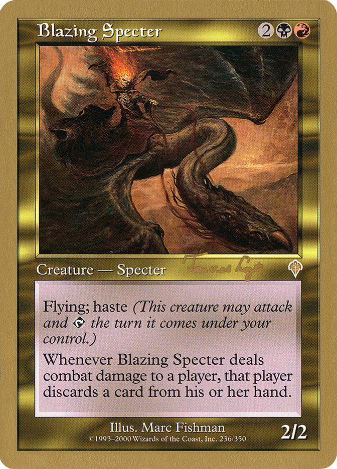 Blazing Specter (Tom van de Logt) [World Championship Decks 2001] | Cards and Coasters CA