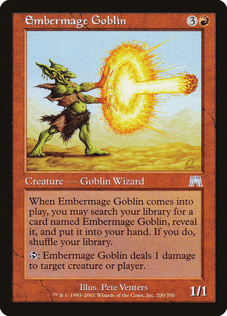 Embermage Goblin [Onslaught] | Cards and Coasters CA