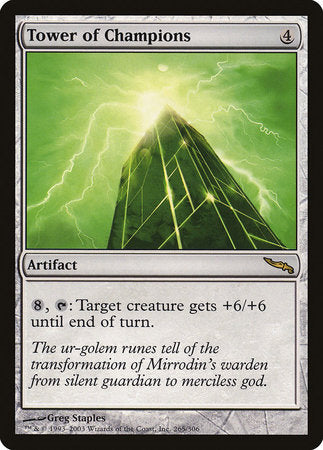 Tower of Champions [Mirrodin] | Cards and Coasters CA