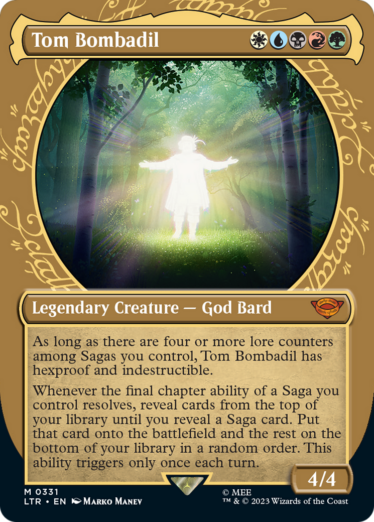 Tom Bombadil (Showcase Ring Frame) [The Lord of the Rings: Tales of Middle-Earth] | Cards and Coasters CA