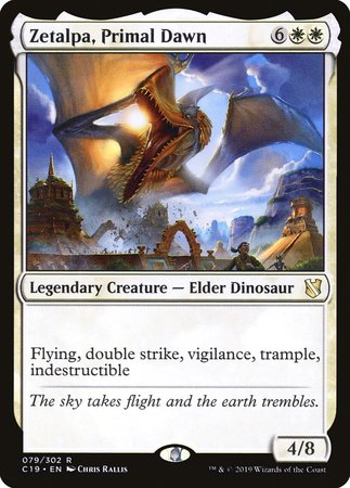 Zetalpa, Primal Dawn [Commander 2019] | Cards and Coasters CA