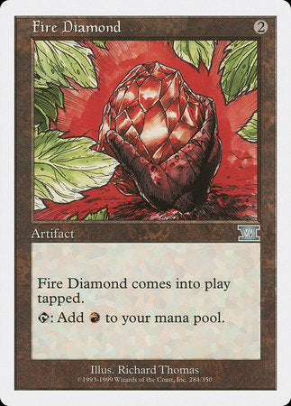 Fire Diamond [Classic Sixth Edition] | Cards and Coasters CA