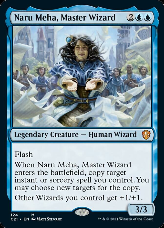 Naru Meha, Master Wizard [Commander 2021] | Cards and Coasters CA