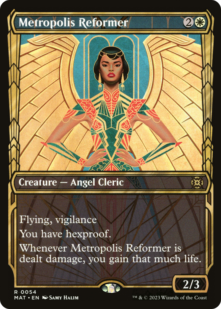 Metropolis Reformer (Showcase) [March of the Machine: The Aftermath] | Cards and Coasters CA