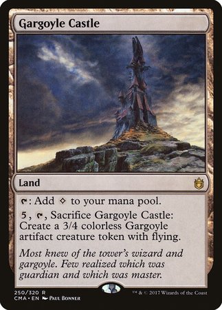 Gargoyle Castle [Commander Anthology] | Cards and Coasters CA