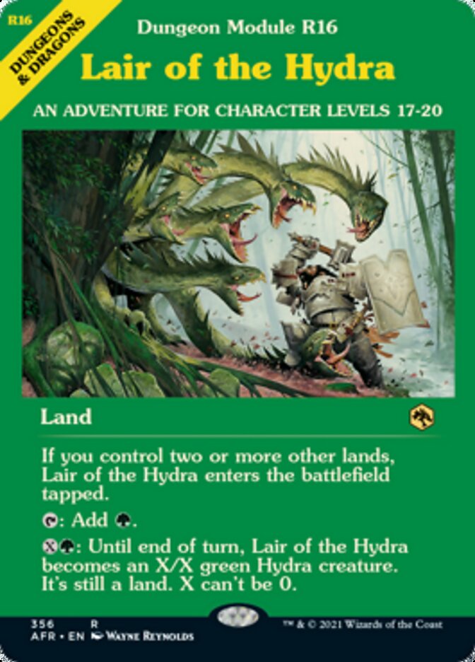 Lair of the Hydra (Dungeon Module) [Dungeons & Dragons: Adventures in the Forgotten Realms] | Cards and Coasters CA