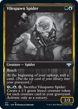 Vilespawn Spider [Innistrad: Double Feature] | Cards and Coasters CA
