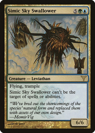 Simic Sky Swallower [Dissension] | Cards and Coasters CA