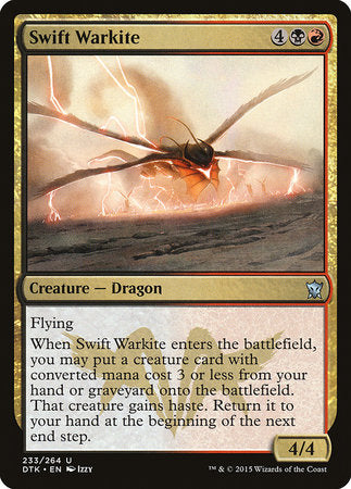 Swift Warkite [Dragons of Tarkir] | Cards and Coasters CA