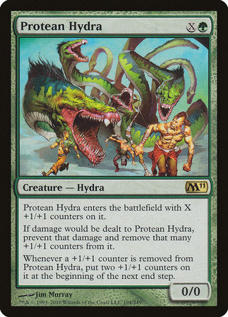 Protean Hydra [Magic 2011] | Cards and Coasters CA