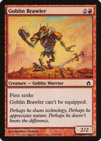 Goblin Brawler [Fifth Dawn] | Cards and Coasters CA