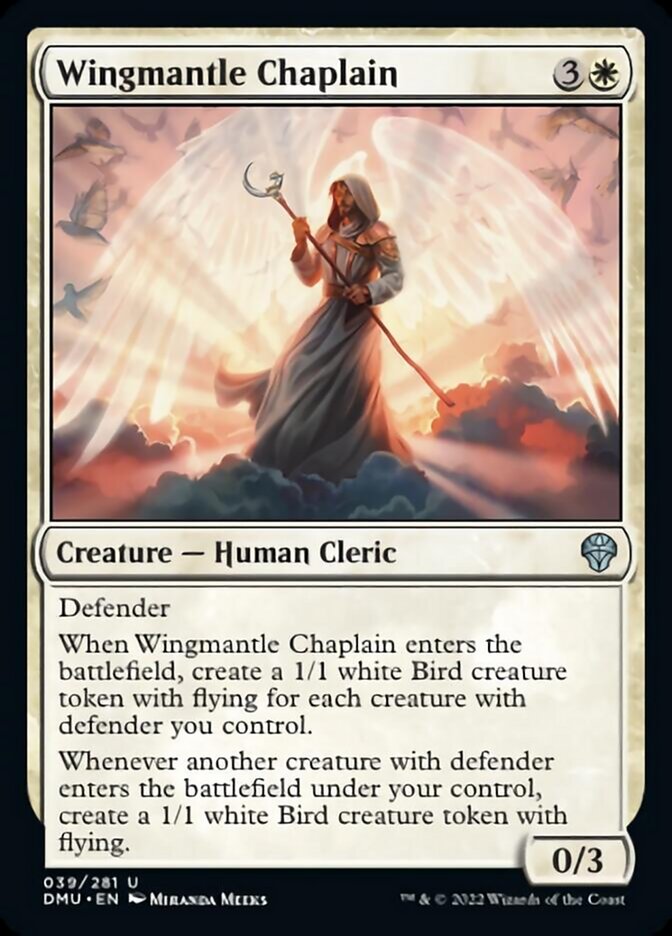 Wingmantle Chaplain [Dominaria United] | Cards and Coasters CA