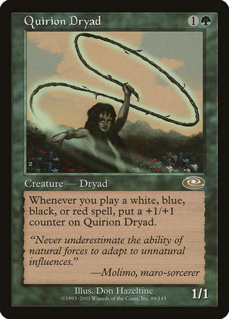 Quirion Dryad [Planeshift] | Cards and Coasters CA