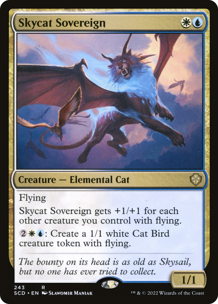 Skycat Sovereign [Starter Commander Decks] | Cards and Coasters CA