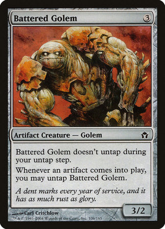 Battered Golem [Fifth Dawn] | Cards and Coasters CA
