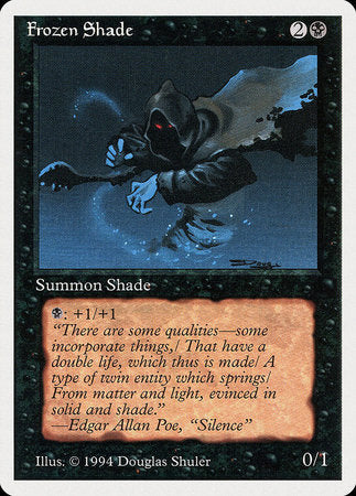 Frozen Shade [Summer Magic / Edgar] | Cards and Coasters CA