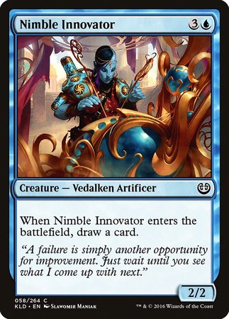 Nimble Innovator [Kaladesh] | Cards and Coasters CA