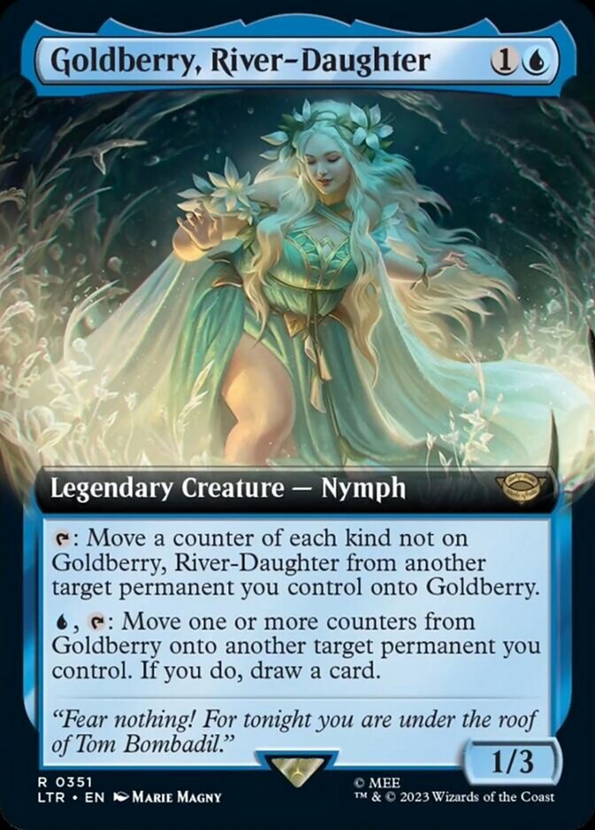 Goldberry, River-Daughter (Extended Art) [The Lord of the Rings: Tales of Middle-Earth] | Cards and Coasters CA