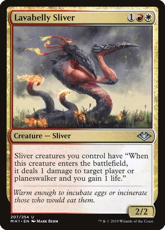 Lavabelly Sliver [Modern Horizons] | Cards and Coasters CA
