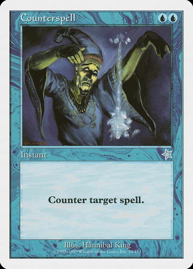 Counterspell [Starter 1999] | Cards and Coasters CA