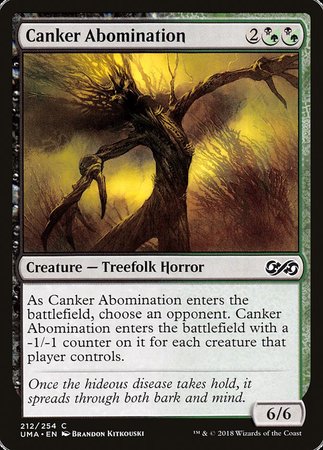 Canker Abomination [Ultimate Masters] | Cards and Coasters CA