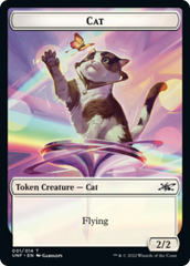 Cat // Treasure (12) Double-sided Token [Unfinity Tokens] | Cards and Coasters CA