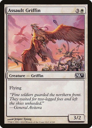 Assault Griffin [Magic 2011] | Cards and Coasters CA