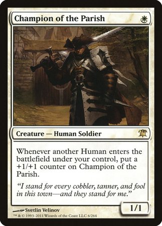 Champion of the Parish [Innistrad] | Cards and Coasters CA